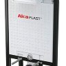 Система инсталляции для унитазов AlcaPlast Sadromodul A101/1200 4 в 1 кнопка смыва белая